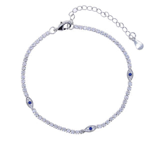 Dainty Classy Evil Eye Anklet